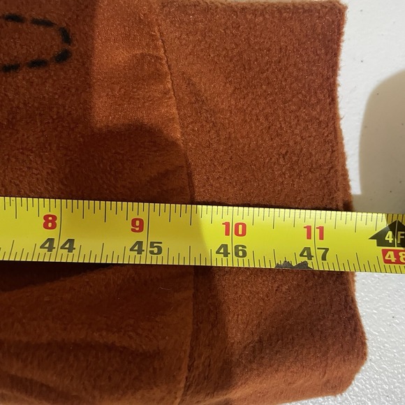 Disney Pixar Toy Story Woody Hooded Union Suit One-Piece Pajamas Kids 8/10 NWT - Picture 6 of 7